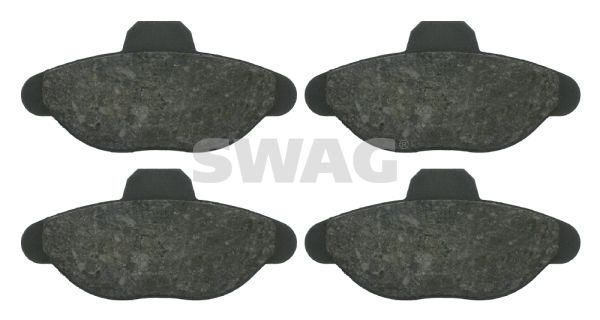 Brake Pad Set, disc brake SWAG 70 91 6082