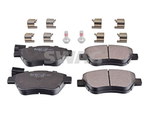 Brake Pad Set, disc brake SWAG 70 91 6876