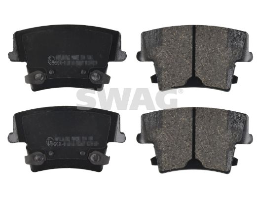Brake Pad Set, disc brake SWAG 72 11 6109