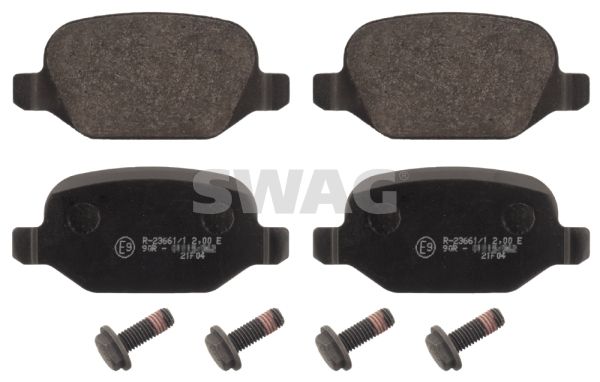 Brake Pad Set, disc brake SWAG 74 91 6853