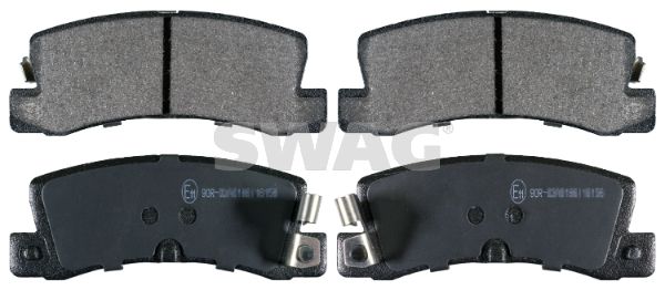 Brake Pad Set, disc brake SWAG 81 91 6580