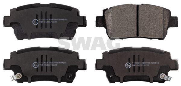 Brake Pad Set, disc brake SWAG 81 91 6725