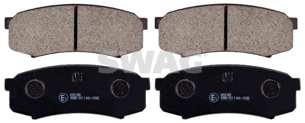 Brake Pad Set, disc brake SWAG 81 91 6732