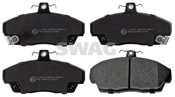 Brake Pad Set, disc brake SWAG 85 91 6114