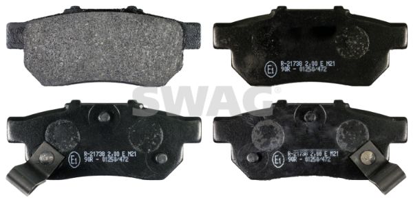 Brake Pad Set, disc brake SWAG 85 91 6301