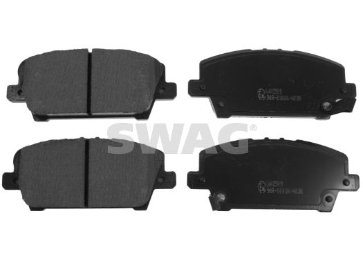 Brake Pad Set, disc brake SWAG 85 91 6802