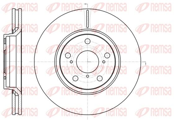 Brake Disc REMSA 61121.10