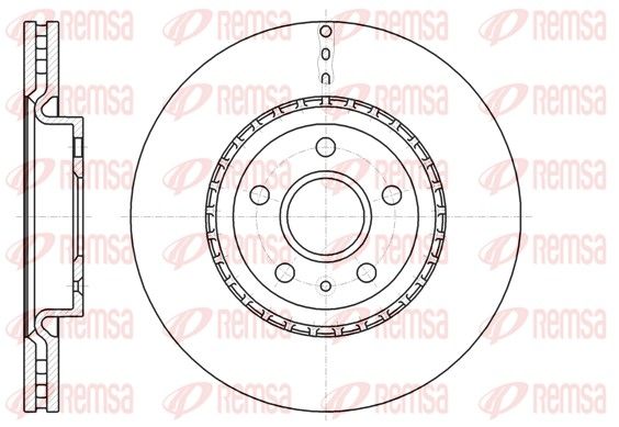 Brake Disc REMSA 61283.10