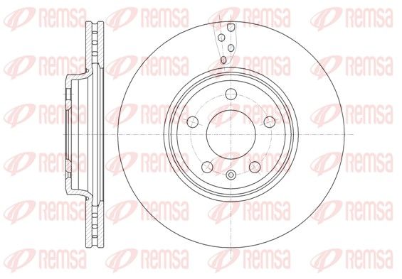 Brake Disc REMSA 61292.10