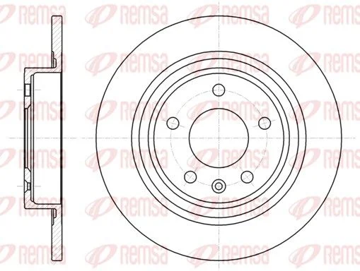 Brake Disc REMSA 61315.00