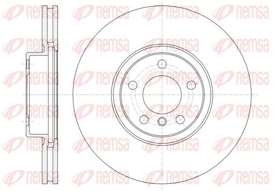 Brake Disc REMSA 61335.10