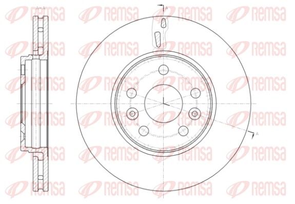 Brake Disc REMSA 61411.10