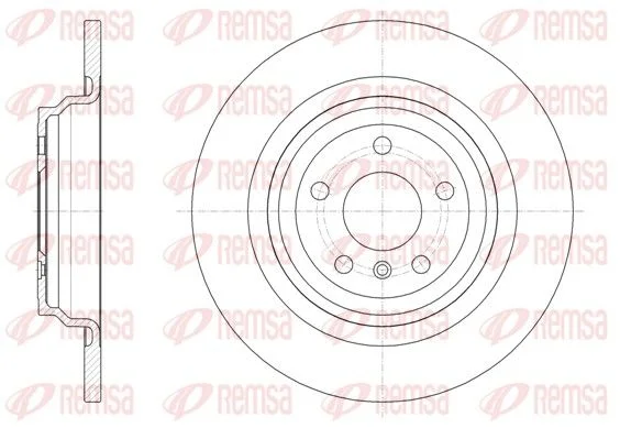 Brake Disc REMSA 61577.00