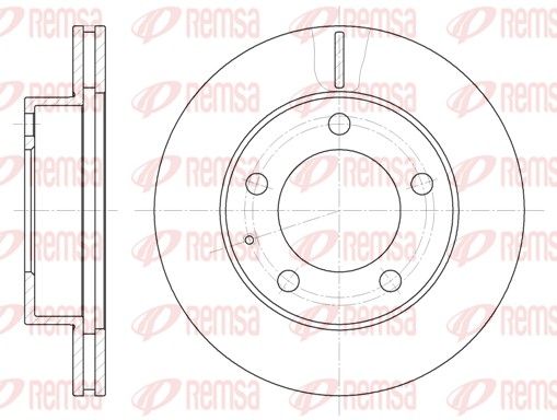 Brake Disc REMSA 6203.10