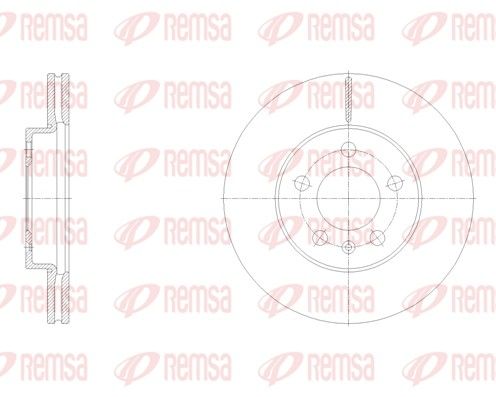 Brake Disc REMSA 62119.10