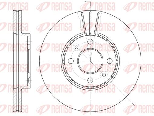 Brake Disc REMSA 6227.10