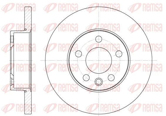 Brake Disc REMSA 6550.00