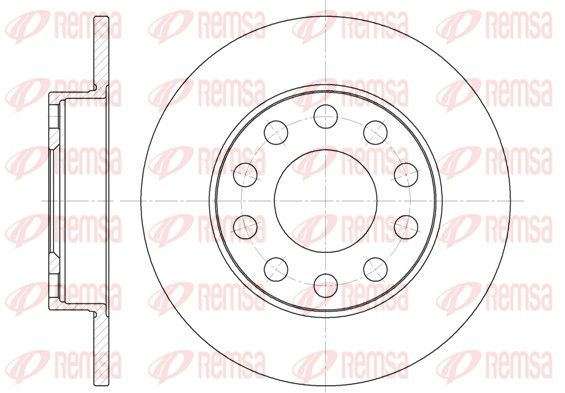 Brake Disc REMSA 6753.00