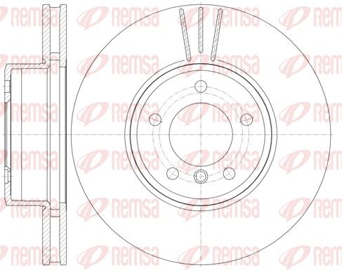 Brake Disc REMSA 6853.10