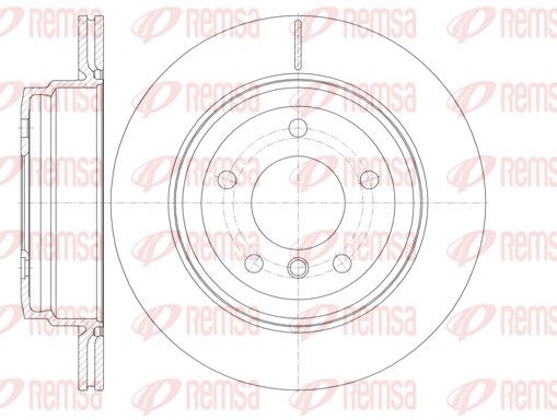 Brake Disc REMSA 6977.10