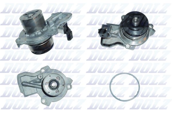 Water Pump, engine cooling DOLZ A254V