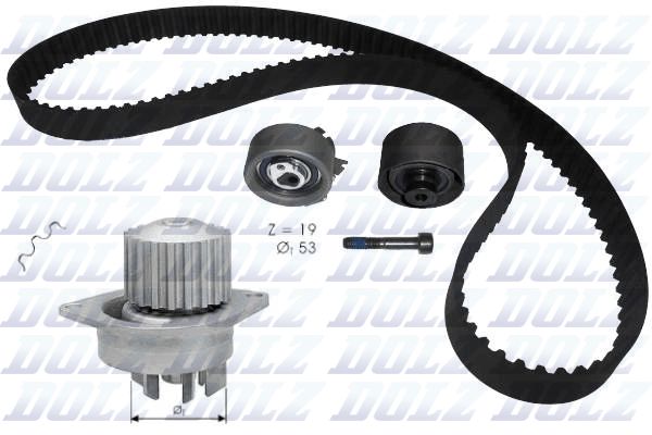 Water Pump & Timing Belt Kit DOLZ KD042