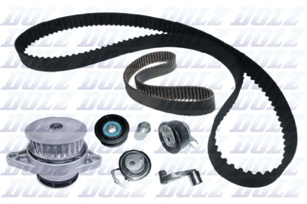 Water Pump & Timing Belt Kit DOLZ KD101