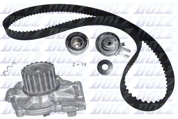 Water Pump & Timing Belt Kit DOLZ KD111