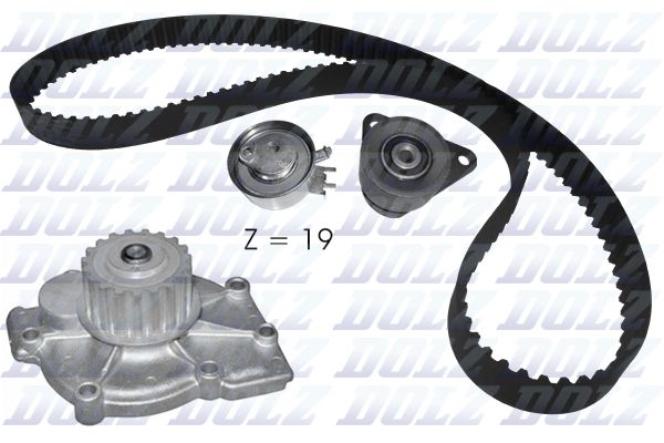 Water Pump & Timing Belt Kit DOLZ KD115