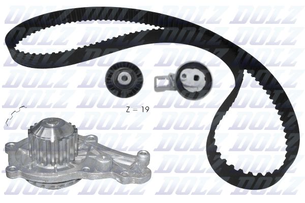 Water Pump & Timing Belt Kit DOLZ KD169