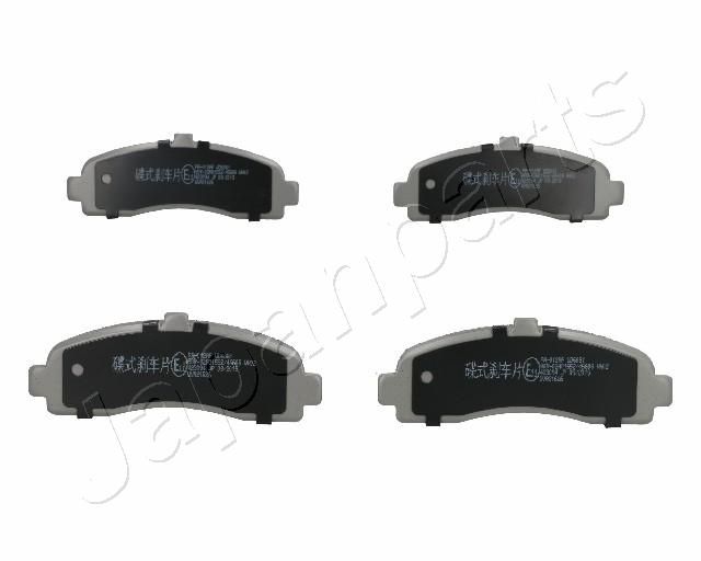 Brake Pad Set, disc brake JAPANPARTS PA-012AF