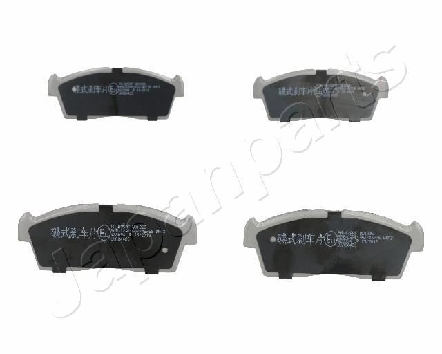 Brake Pad Set, disc brake JAPANPARTS PA-825AF