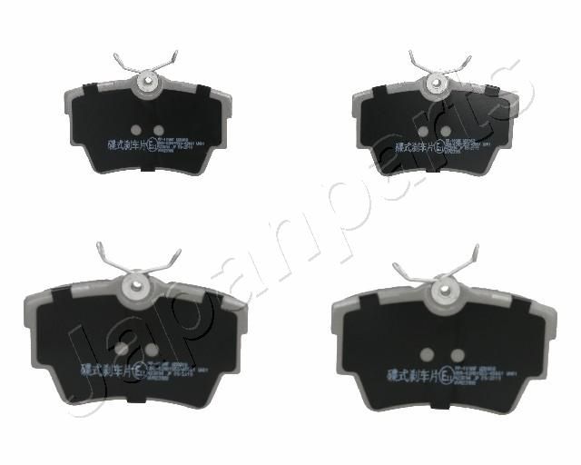 Brake Pad Set, disc brake JAPANPARTS PP-109AF