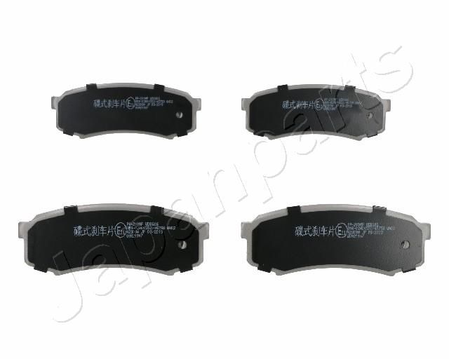 Brake Pad Set, disc brake JAPANPARTS PP-210AF