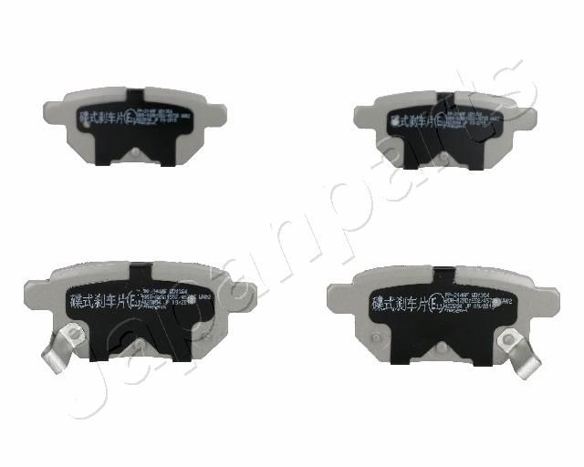 Brake Pad Set, disc brake JAPANPARTS PP-214AF