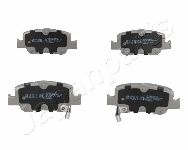 Brake Pad Set, disc brake JAPANPARTS PP-220AF