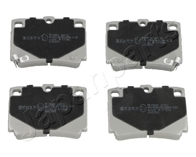 Brake Pad Set, disc brake JAPANPARTS PP-592AF