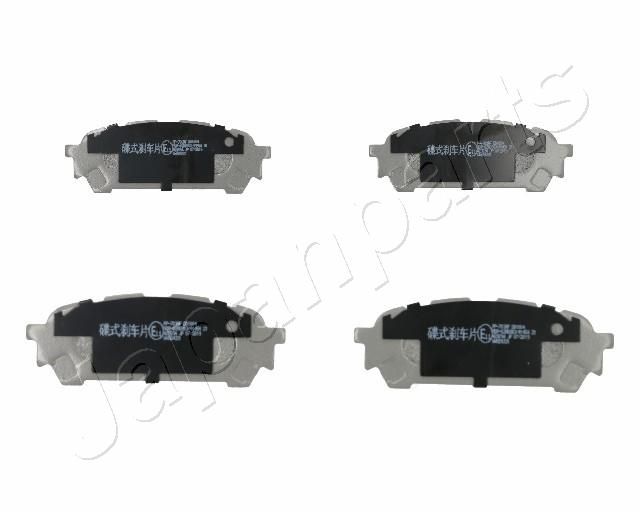 Brake Pad Set, disc brake JAPANPARTS PP-703AF