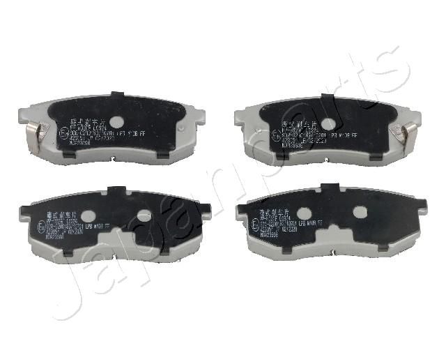 Brake Pad Set, disc brake JAPANPARTS PP-H02AF