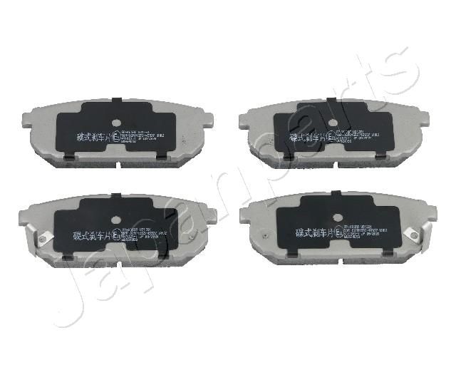 Brake Pad Set, disc brake JAPANPARTS PP-K03AF