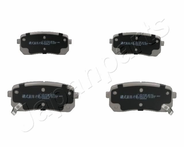 Brake Pad Set, disc brake JAPANPARTS PP-K07AF