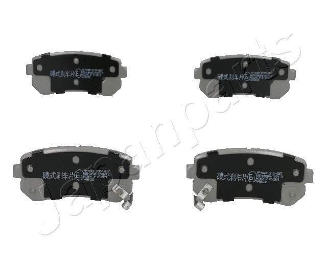 Brake Pad Set, disc brake JAPANPARTS PP-K09AF