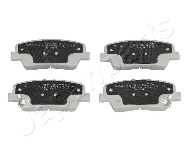 Brake Pad Set, disc brake JAPANPARTS PP-K11AF