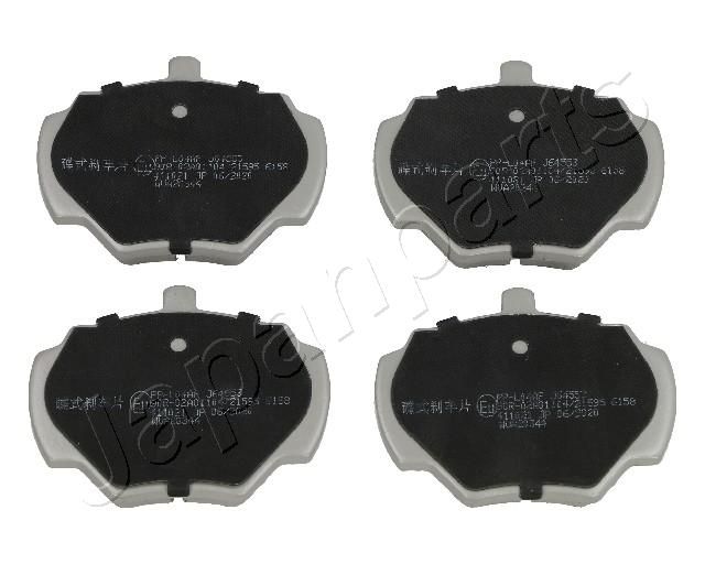 Brake Pad Set, disc brake JAPANPARTS PP-L04AF