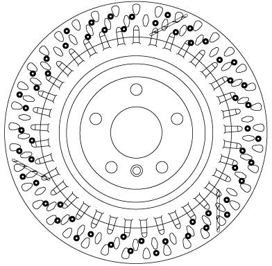Brake Disc TRW DF6835S