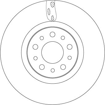 Brake Disc TRW DF6933