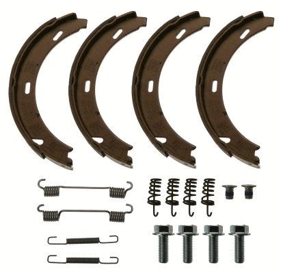 Brake Shoe Set, parking brake TRW GS8481