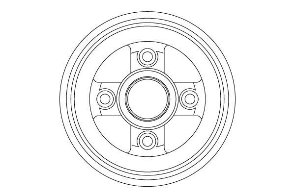 Stabdžių būgnas TRW DB4477