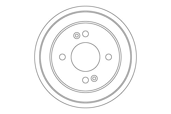 Brake Drum TRW DB4548