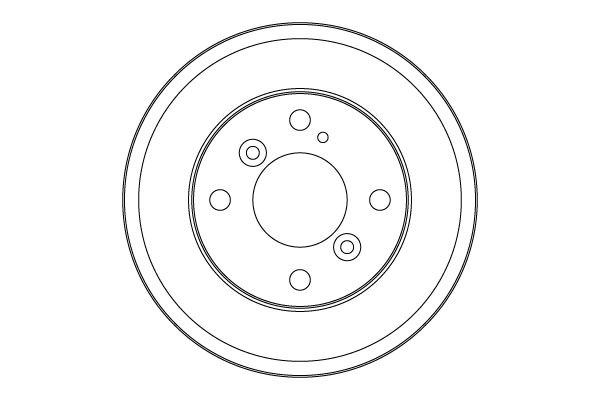 Brake Drum TRW DB4553